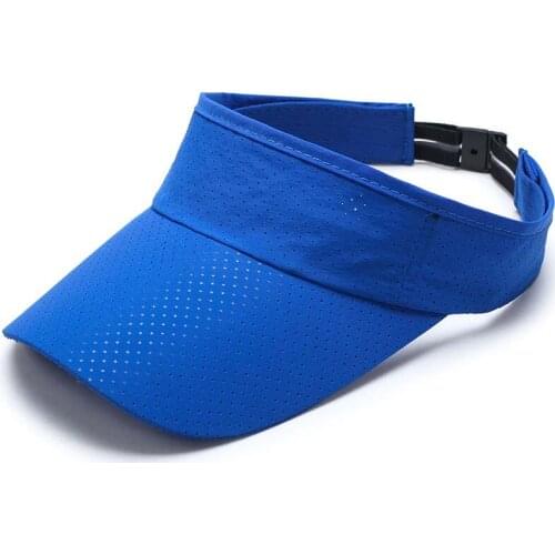 1pc Women Man Elastic Quick Dry Coth Breathable Empty Duck Tongue Cap Mesh Running Cap Sun Hat Bone Hats