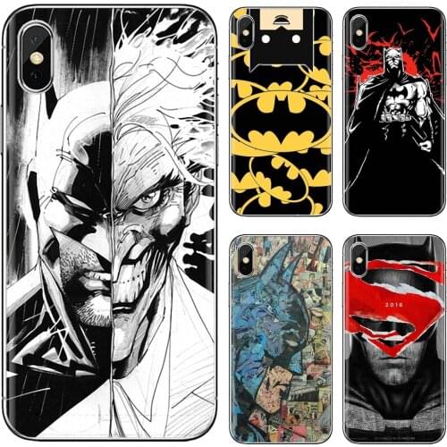 Joker-super-C-hero-Dc-Comics-Batman For Huawei Mate 20 30 40 7 8 9 10 Lite Pro P Smart 2018 2019 Plus G7 G8 Soft Covers