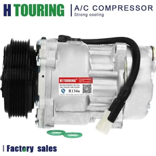 For Car CITROEN XANTIA / PEUGEOT 306 406 806 EXPERT SD7V16 AC Compressor 6453FE 6453GA 6453L5 9613260680 9640486480 1106 1227