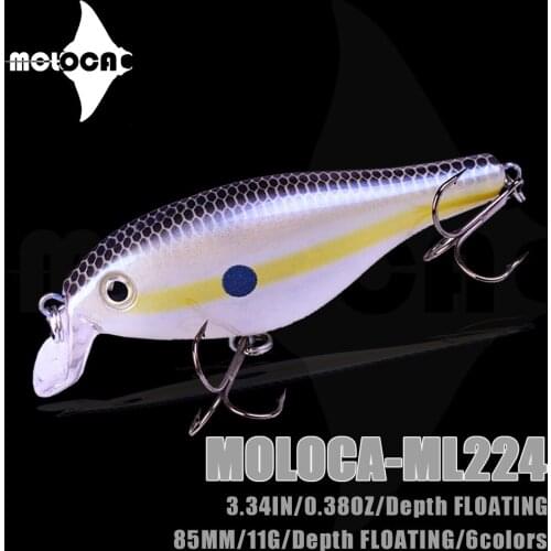 Crankbait Fishing Lures Weights 11g 8.5cm Floating TopWater Mino Bait Peche Accessoire Isca Artificial Flotador Blackfish Leurre