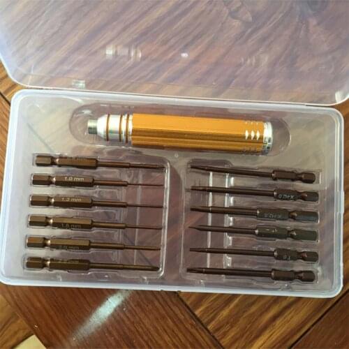 Assembled Hexagon Screwdriver 12 in 1 Screwdriver Tool Set Quadcopter Model airplane Drone Frame Assembly Rc Car Tools