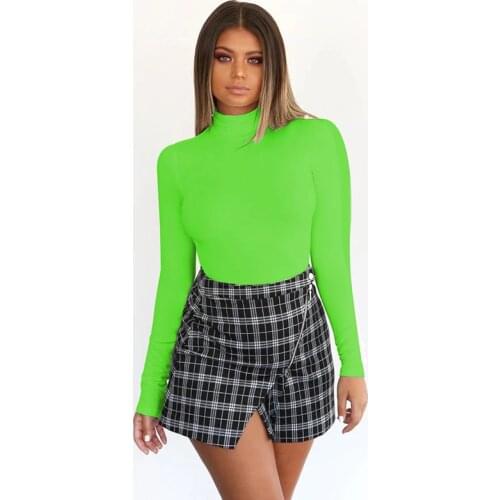 Autumn and winter plus size womens long-sleeved high-neck slim sexy bodysuit bodysuit women body mujer bodysuit women