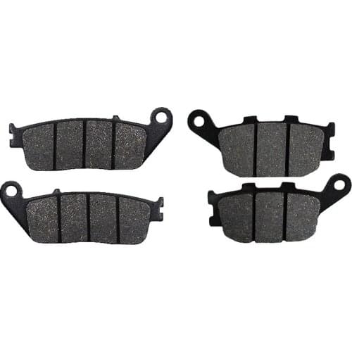 Motorcycle Front and Rear Brake Pads for HONDA VT 1100 VT1100 T Shadow American Classic Ed Tourer 1998-2001