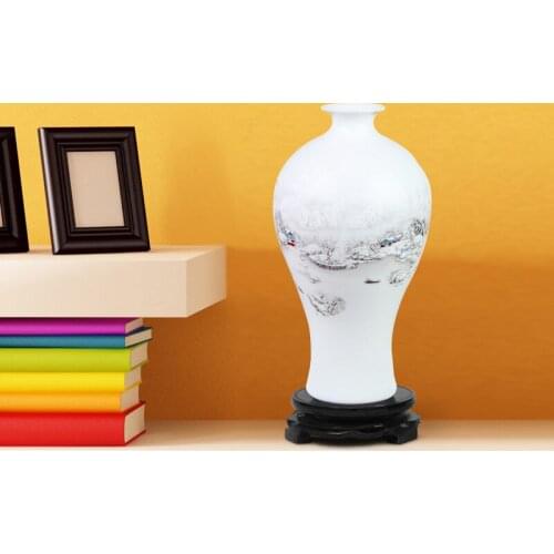 Forest joyous Taoxue Jing Home Decoration small living room vase flower vase ceramic crafts Glaze