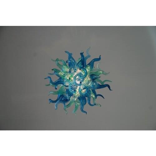 AC 110/120/220/240V Luxury Splendid Art Chandeliers LED Bulbs Colorful Hand Blown Murano Glass for Restaurant