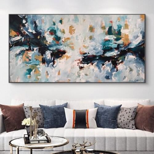 Modern Abstract Wall Art Canvas Painting Picture Posters and Prints Oil Painting on Canvas Picture for Living Room Home Decor