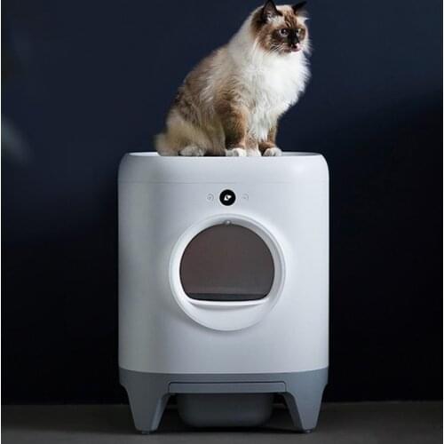 PETKIT robot Smart Auto Self Cleaning Cat enclosed Litter Box Automatic Toilet with mobile App Control automated basic sift cats