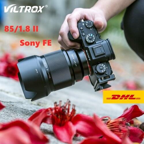 Viltrox 85mm f1.8II STM Auto Focus Full-Frame Portrait Prime Lens For Sony E-Mount Camera Sony A6000 A6300 A7 A6500 A9 A7RIII