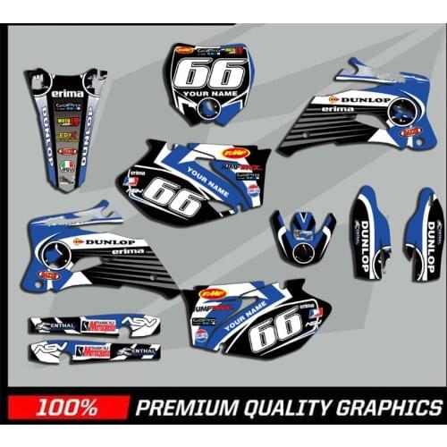 YZ250F YZ450F 2006-2009 6 styles Motorcycle GRAPHICS & BACKGROUNDS DECALS Stickers For Yamaha YZF250 YZF450 2006 2007 2008 2009