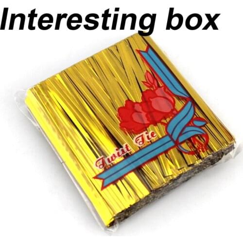 8CM golden cable tie (800 pieces) DIY model assembled fixed belt metal wire gold wire wire wire sealing rope