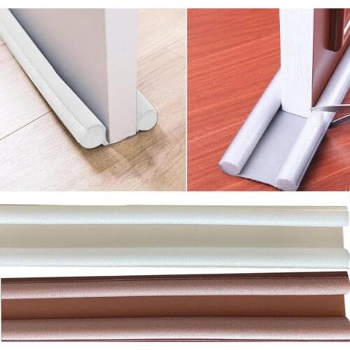1Pc Door Bottom Seal Soundproof Door and Window Gap Block Glue Windproof Warm Stickers Insulation Dustproof Windproof Strip