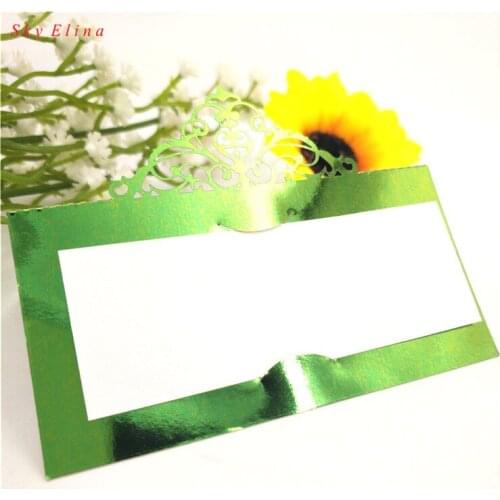 10/50/100pcs Table Card Wedding Guest Table Cards Name Place Card Paper Seat Cards Wedding Celebration Birthday Party 9X9cm 5z