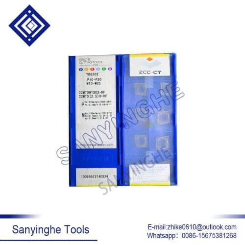 Free shipping high quality 10pcs/lots YBG202 CCMT09T302-HF cnc carbide turning inserts