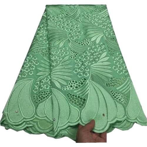 5Yards Beautiful Swiss Voile Lace in Switzerland African Lace Fabric Embroidery African Swiss Cotton Fabric For Dress YC-145
