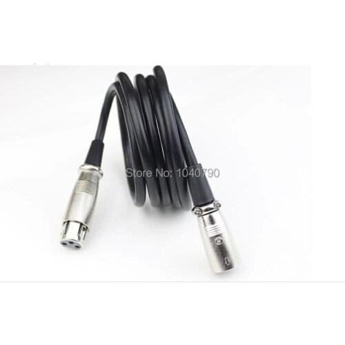 Free shipping XLR 3Pin Mic Cable Cord Microphone Audio Male to Female Shielded Phone line Tuning decca nong male female 3M 9.8ft