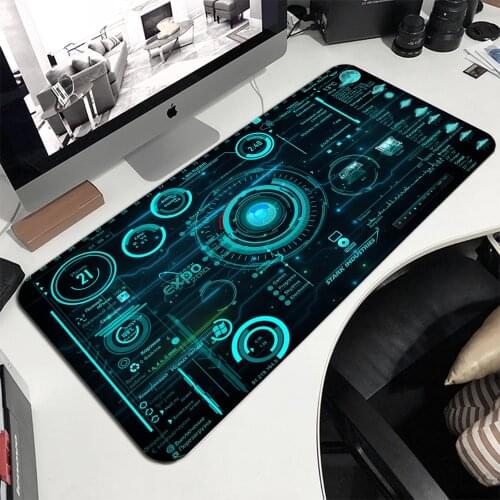 Play mat Multi-size Iron Man Jarvis Gaming Mouse Pad Carpet Laptop Accessories Best Seller Mouse Pads Gamer Accessories