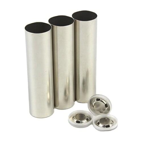 Lithium Ion Battery Cylinder Cell Case with case + c ap + o-ring + gasket 18650/26650/21700/32650 For Battery Material