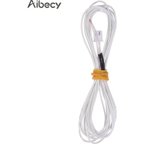 Thermistor Sensor 100K Ohm with 1.2Meter Wiring Cable and Female Pin Head for Ender 3 3D Printer Heated Hot End Replacement Part