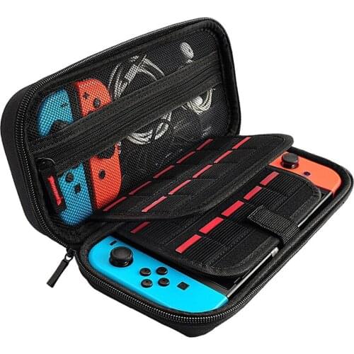 EVA Portable Hard Shell Case Storage Bag Game Console Protection Holder Pouch Card Slot Box for Nintend Switch Game Machine