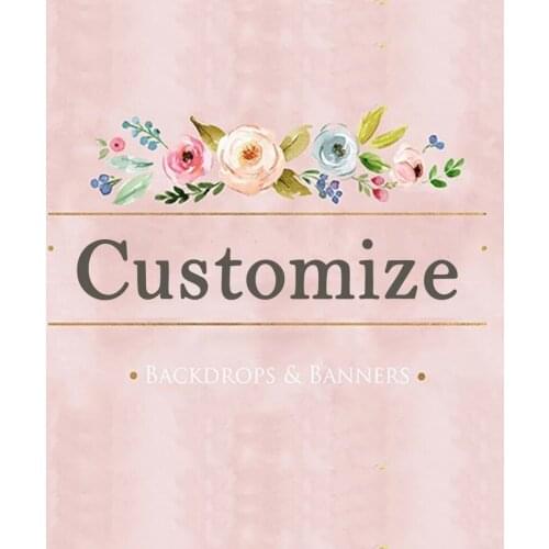 Customize Photography Backdrops Birthday Party Kids Children Photo Background Photocall Photo Studio