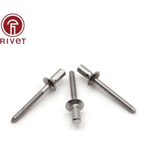 M4 20PCS GB 12616 Stainless Steel Countersunk rivets Closed End Blind Rivet Sealed Hollow Rivets Blind Rivets