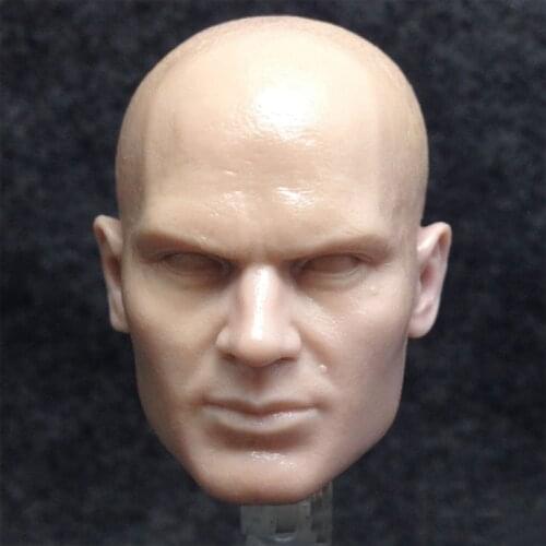 1/6 Hitman Codename 47 Unpainted Head Sculpt