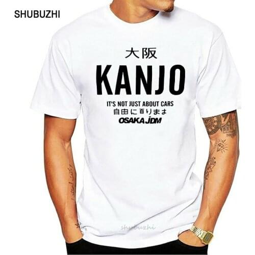 Shubuzhi New 100% Cotton T-Shirts Men Cotton Men T-shirt High Quality Tee shirts JDM Kanjo Box funny T shirt