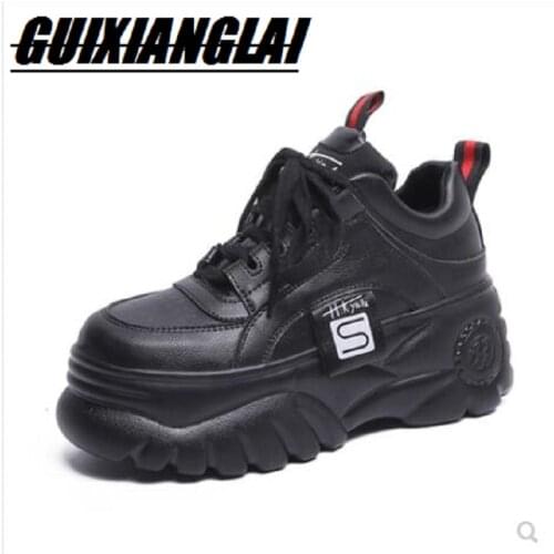 New 2019 spring edition of the original subisu thick-soled loafers for women goes well with the aerated daddy shoes