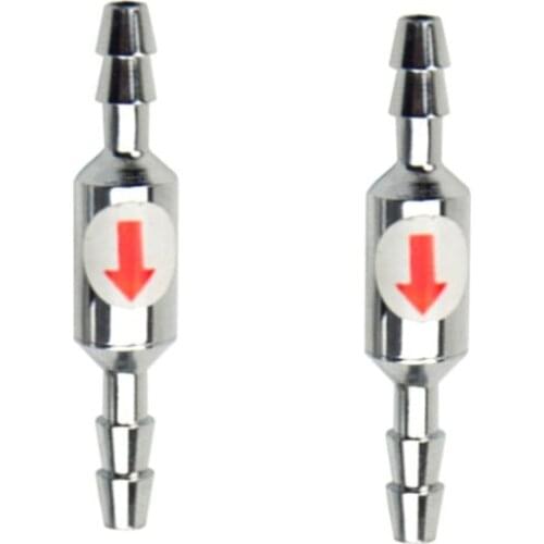 Aquarium Stop Valve Anti-carbon Dioxide CO2 Check Valves Stainless Steel Bubbler Refiner For Carbon Dioxide Equipment