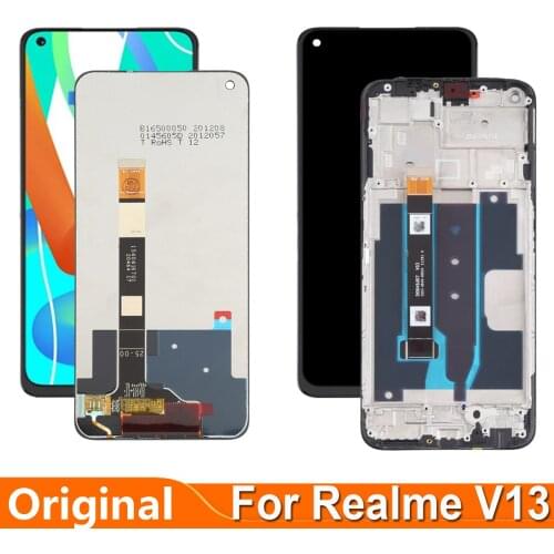 Origianl 6.5" For Realme V13 5G LCD Display Touch Panel Screen Digitizer Assembly