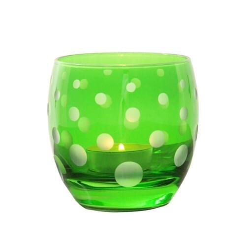 Arte Home Bubble Green Candle Holder