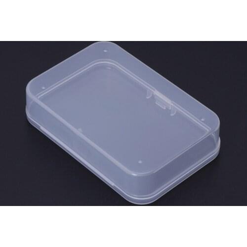 Fishing Box Plastic Transparent Clear Bait Lure Hook Tackle Jig Storage Portable