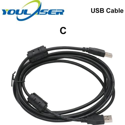 Ruida RDC6442S RDC6445G RDC6432 Co2 Laser control card USB Extension Cable power cable Adapter & Screws