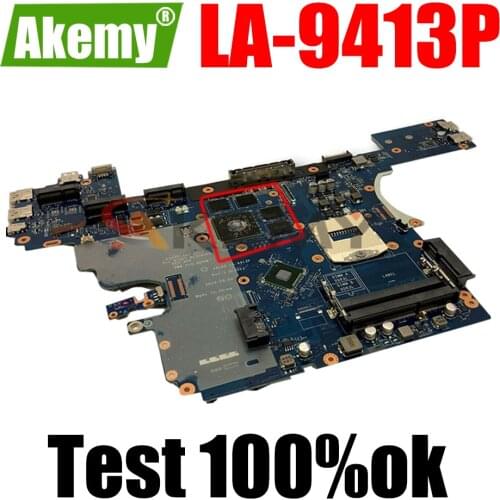 100% working for For DELL latitude 6540 E6540 motherboard rPGA-947 216-0842036 CN-0VWNW8 0VWNW8 VALA0 LA-9413P mainboard