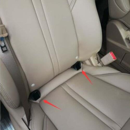 4 Pcs / lot Latch Guide! Passenger Car Child Safety Seats General Isofix Interface Belt Latch Guide (ISOFIX)