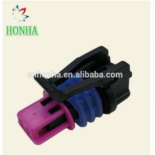 Free shipping 10pcs/lot 2 Pin/Way Sensor Plug Female Auto Connector For Delphi Buick 15449028