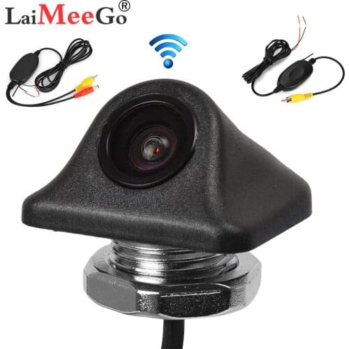 Wireless Car Rear View Backup Side View 170 Angle Auto Parking Reverse Waterproof Security Sensor Camera Waterproof Universal