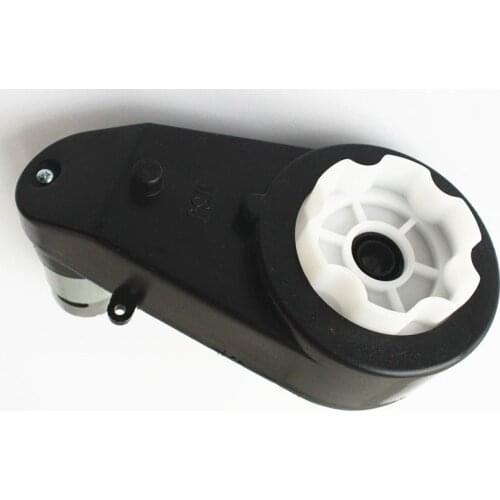Children electric car gearbox with motor 24v kids ride on electric car motor gear box,baby car reducer rs555 gearbox