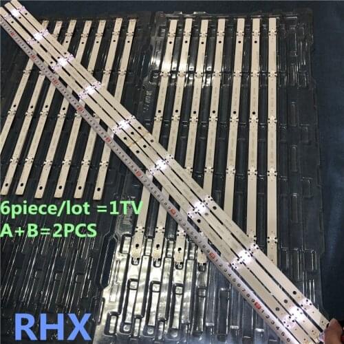 6piece/lot 49 inch 49UJ65 49UJ65_A 49UJ65_B LG 49UJ651V 100%new LCD TV backlight bar