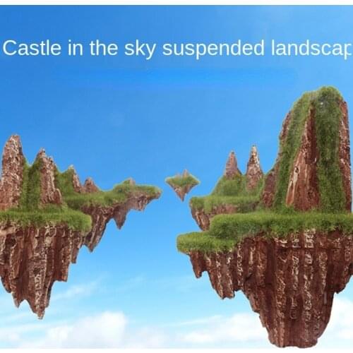 Aquarium decoration fish tank decoration deco aquarium accessories Sky City Suspended Landscape Rockery Landscape aquarium fish