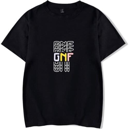 Anime Game GeorgeNotFound Print Spring Summer Street Graffiti Streetwear Style Men/Women T-shirt Hip Hop Kids Trendy Clothing