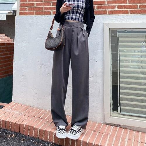 GUUZYUVIZ Women's Wide Trousers