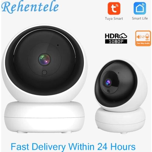 1080P IP Camera Tuya Smart Automatic Tracking Home Security Indoor Two-Way Audio Surveillance Wireless WiFi Camera Baby Monitor