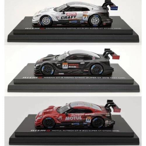 Kyosho 1:64 Nissan GT-R NISMO SUPER GT 2018 TEST CAR MOUTL AUTECH CRAFTSPORTS MOUL Limited collection of die-cast car models