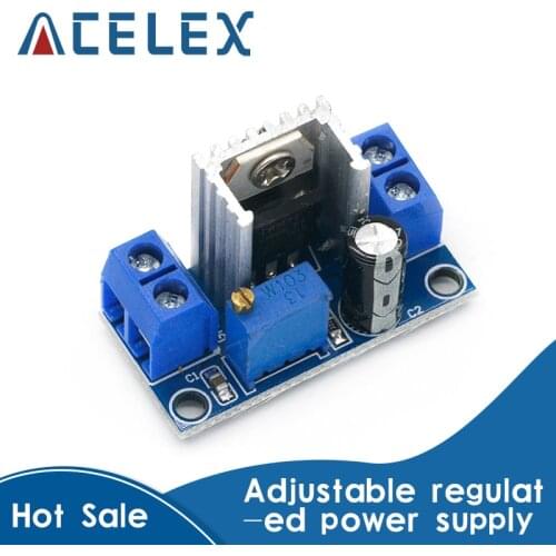 LM317 DC-DC Converter Buck Step Down Circuit Board Module Linear Regulator LM317 Adjustable Voltage Regulator Power Supply