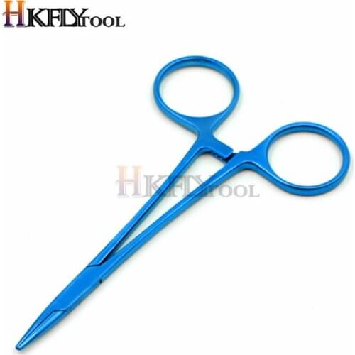 Medical Titanium Alloy Needle Pliers Double Eyelid Needle Holder Buried Thread Surgery Clip Needle Pliers Fine Needle Tool Parts