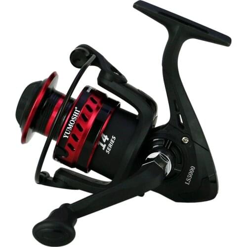 Metal Fishing Reel Fishing Lure Set For Sea Rod Casting Rod Raft Rod Fishing Gear 5.2:1 Speed Ratio LS2000-LS5000 Series Wheel