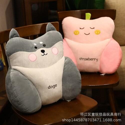 Pregnant Woman Office Seat Lumbar Cushion Sedentary Lumbar Pillow Gifts Baby Back Cushion Chair Waist Sofa Pillow Toy Room Decor