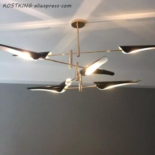 Replica Delightfull Coltrane hanging light lamp bird wing nordic Europe dinning living foyer post modern LED pendant light lamp