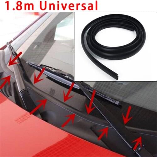 1.8 meter Sealed Strip Anti-aging Front Replacement Trim Windshield Auto Exterior Parts